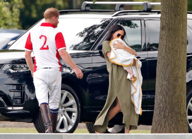 Meghan Markle y Archie Harrison