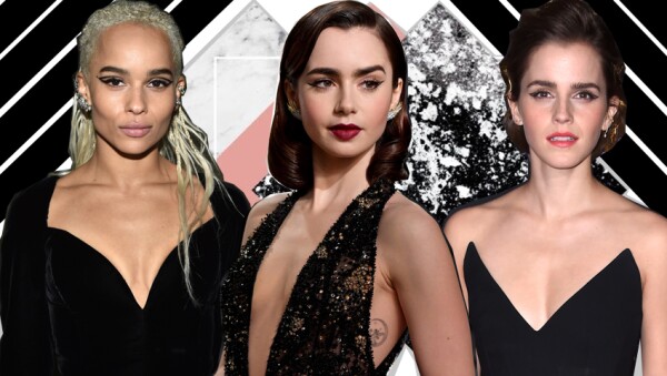 Zoë Kravitz, Lily Collins y Emma Watson han sido vistas con este delineado.