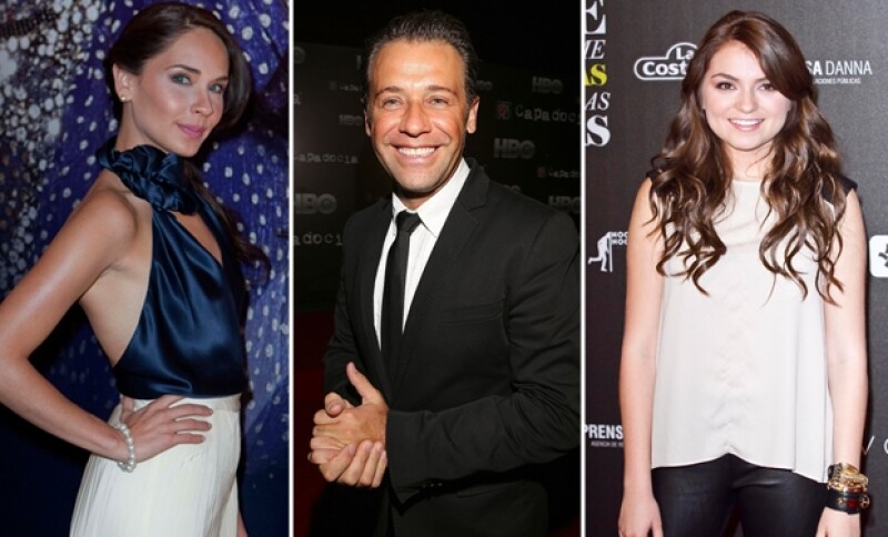 Adriana Louvier, Juan Manuel Bernal y Sofía Castro.