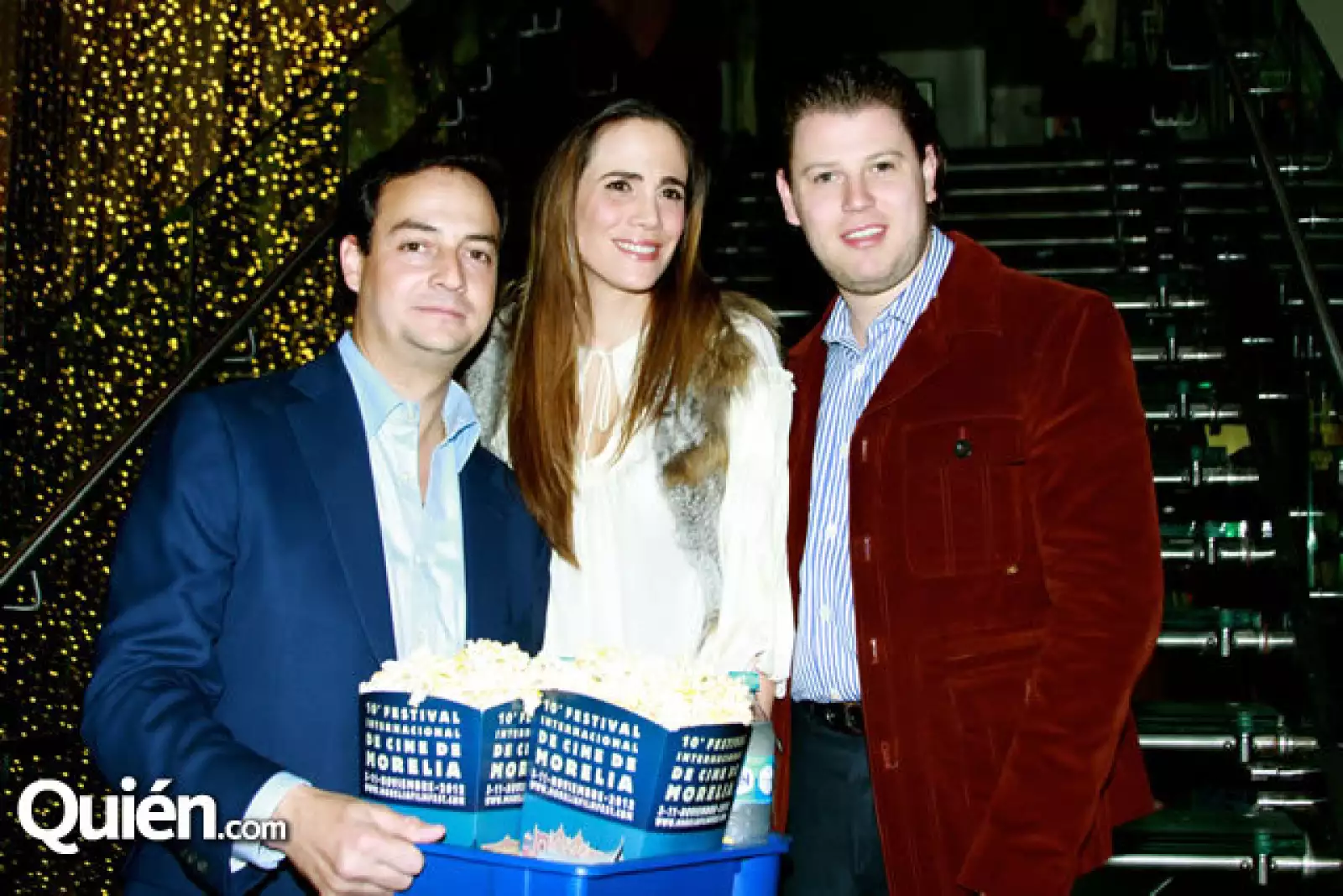 Toño Fernández,Raquel Juan Marcos y Beto Henaine