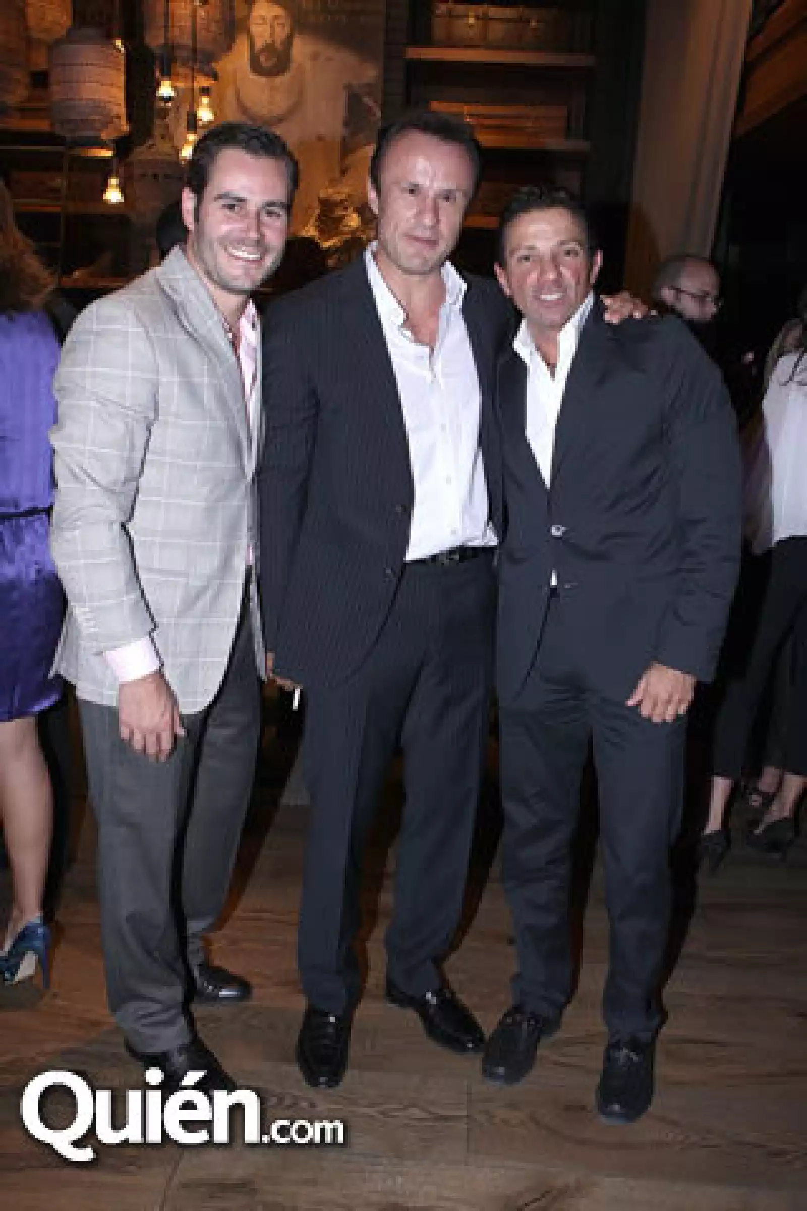 Juan Carlos Castro,Carlos Esparza y Jesús Atala