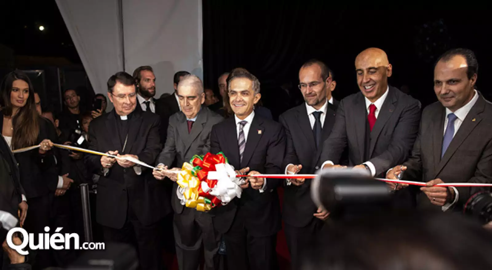 Christoper Pierre, Rafael Tovar y de Teresa, Miguel Ángel Mancera, Roberto Romano, Marco Ramírez y Hernán Marcos