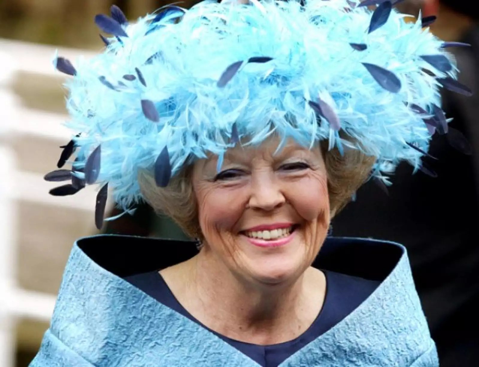 El estilo de la reina Beatriz es inigualable.