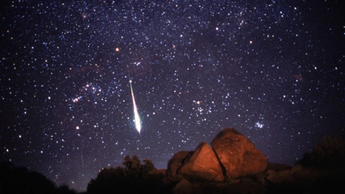 Leonidas lluvia de meteoros 1998