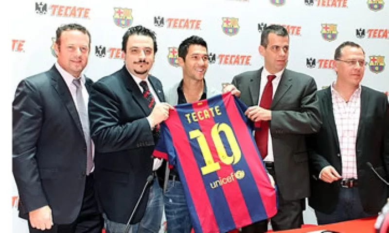 El Barcelona podría jugar contra equipos que patrocine Tecate en México.  (Foto: Jessika Méndez)