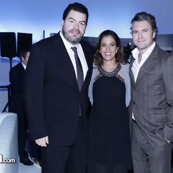 José Luis de la Vega,Loli Herrera y Hugo Van Belle