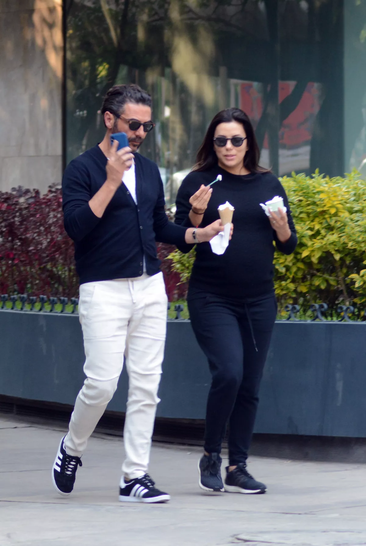 Pepe Bastón y Eva Longoria