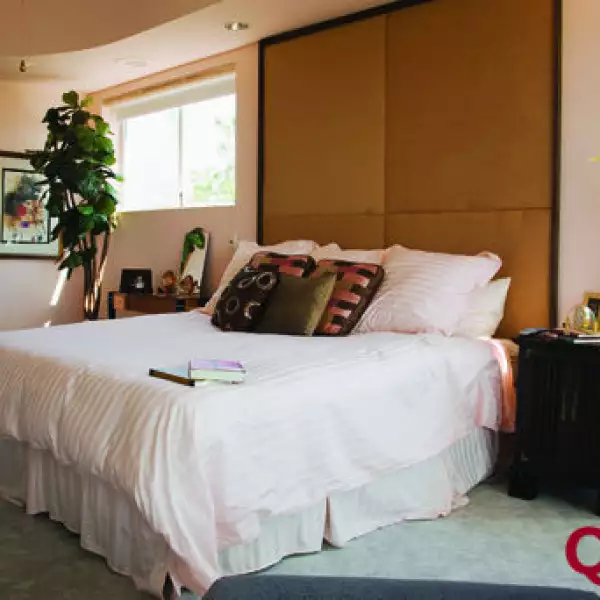 Recámara la casa de Steve Madden