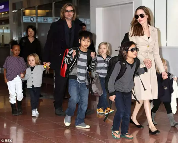 La familia en uno de sus viajes juntos.