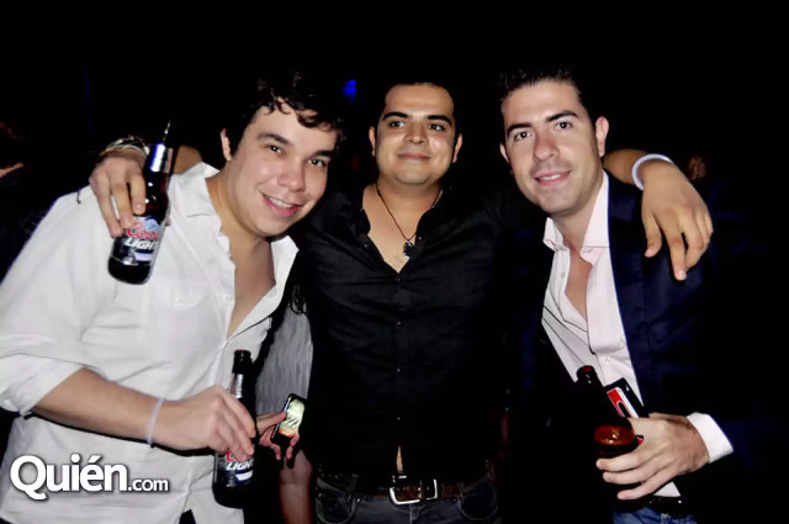 Manolo Gallegos, Borre Cuesta y Alejandro Villarreal