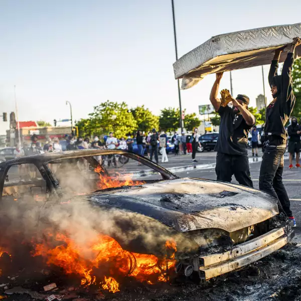 Black lives matter protest