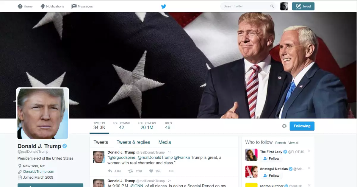 20.1 millones de seguidores