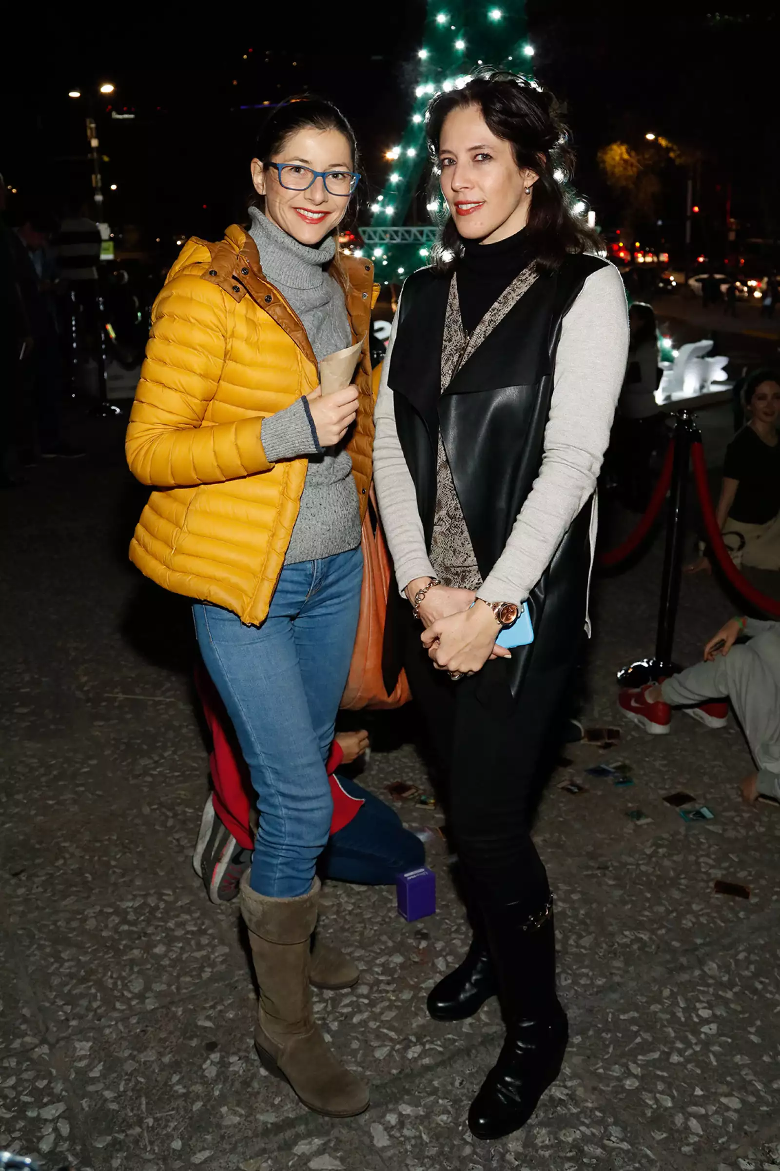 Evento de Lacoste -Una noche navideña bajo la Torre Eiffel