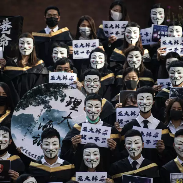 HONG KONG-CHINA-POLITICS-UNREST