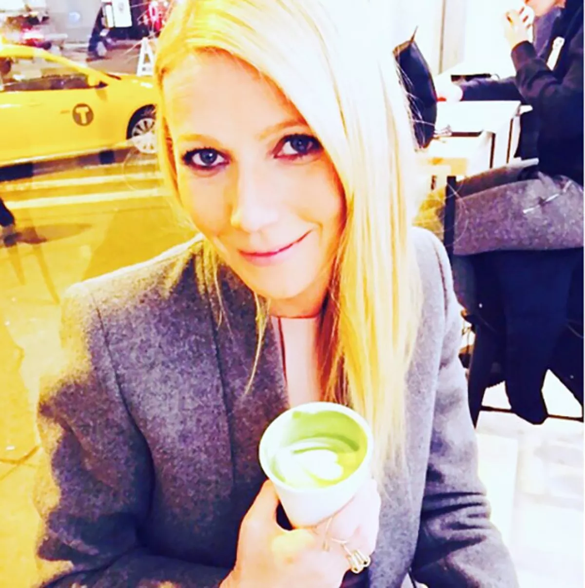 Gwyneth Paltrow es fanática del té matcha.