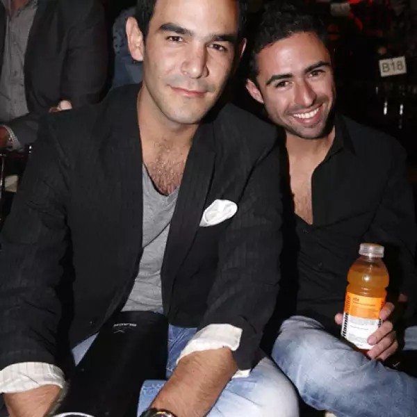 Omar Ahued y Rodrigo Araiza