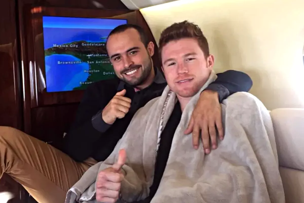 Gonzalo Álvarez y Saúl “Canelo” Álvarez 