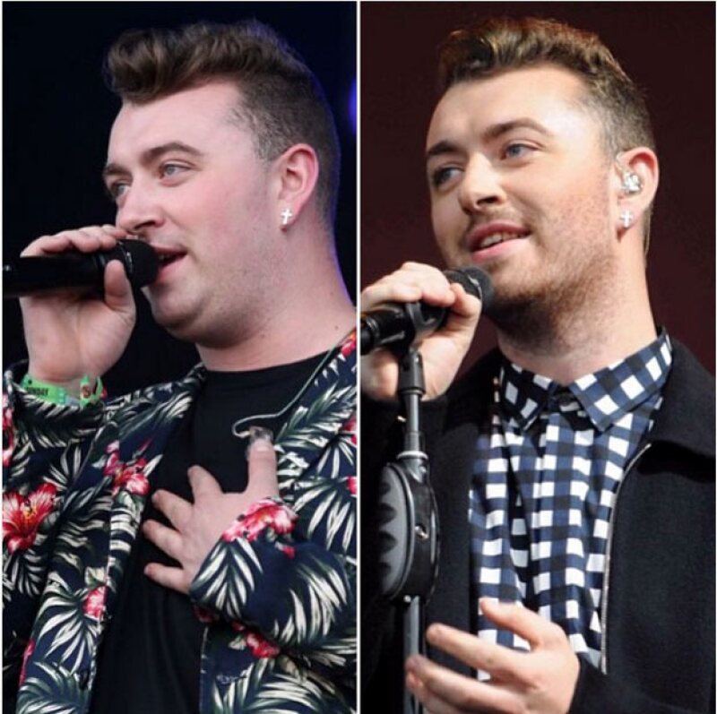 Él mismo Sam Smith ha presumido su cambio en sus redes sociales.