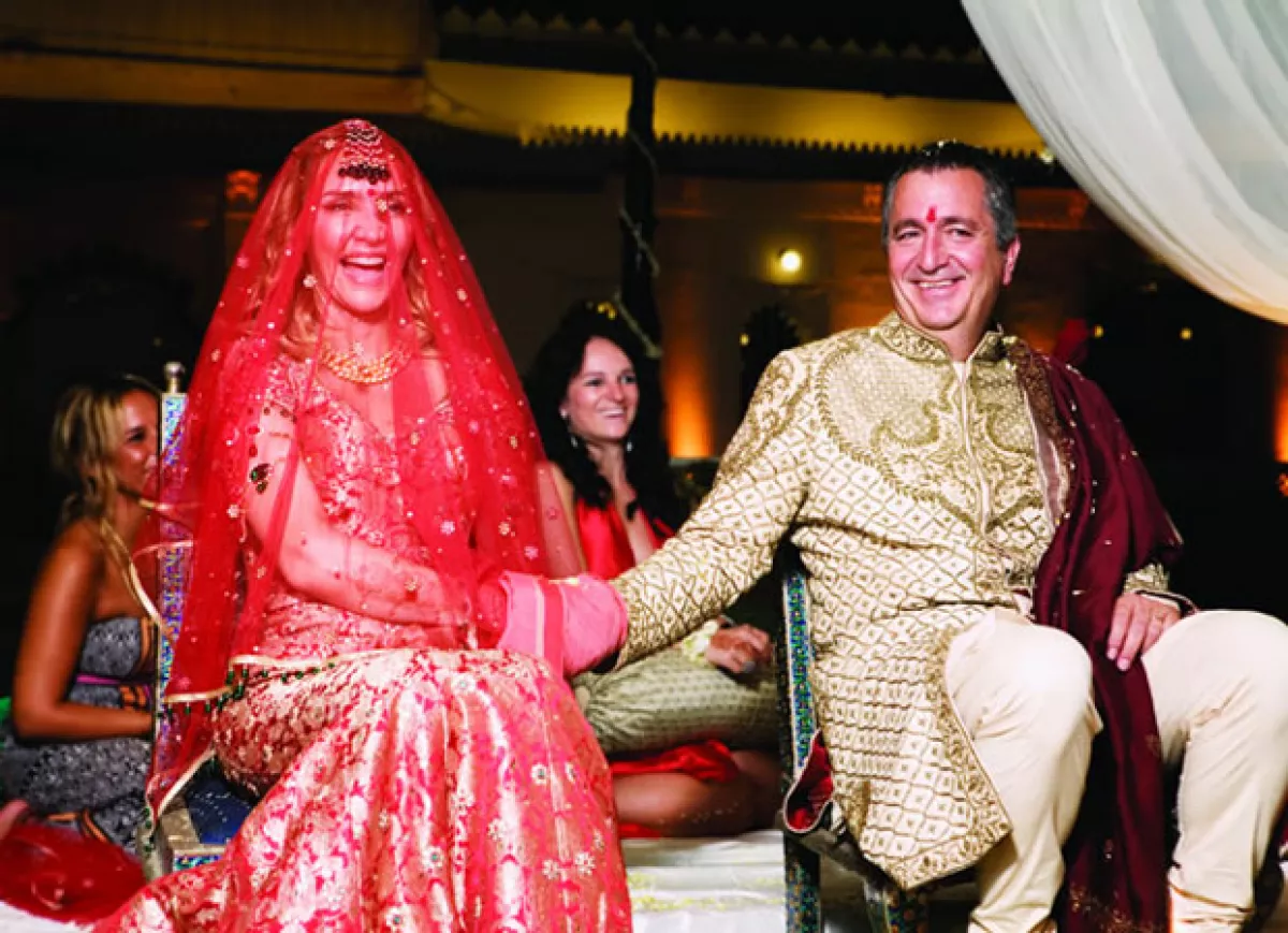 Angélica Fuentes y Jorge Vergara vivieron muchos momentos felices, como el día de su boda.