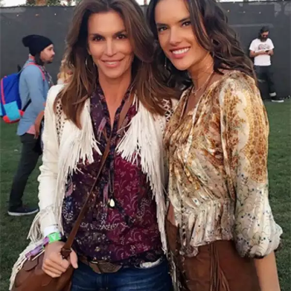 Cindy Crawford y Alessandra Ambrosio