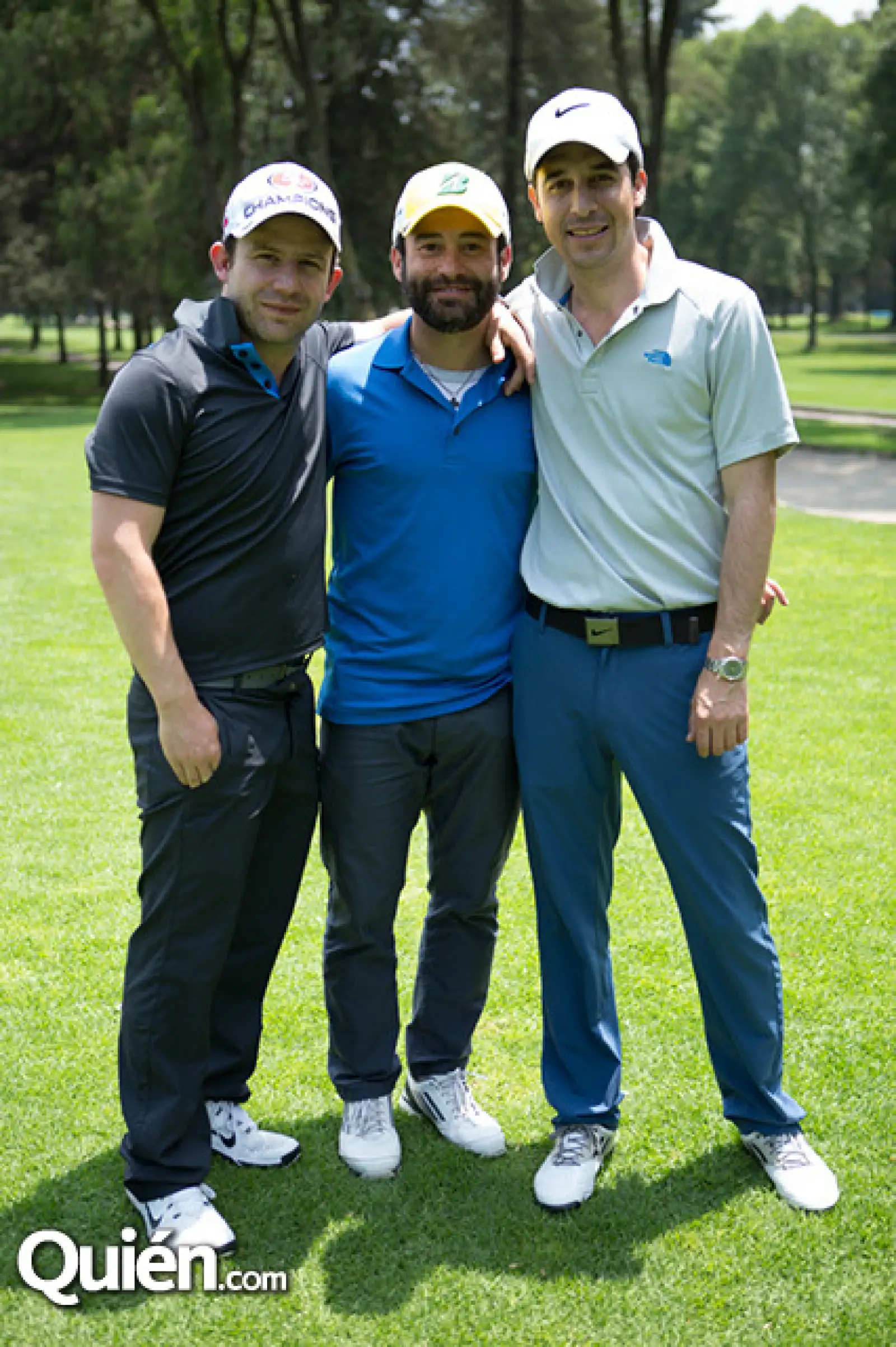 Mario Arizpe, Ricardo Álvarez y Javier Aguirre