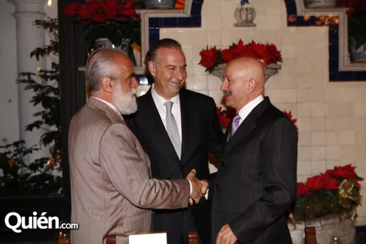 Diego Fernández de Cevallos,Juan Collado,Carlos Salinas de Gortari
