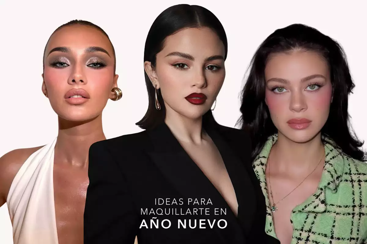 ideas de maquillaje para año nuevo
