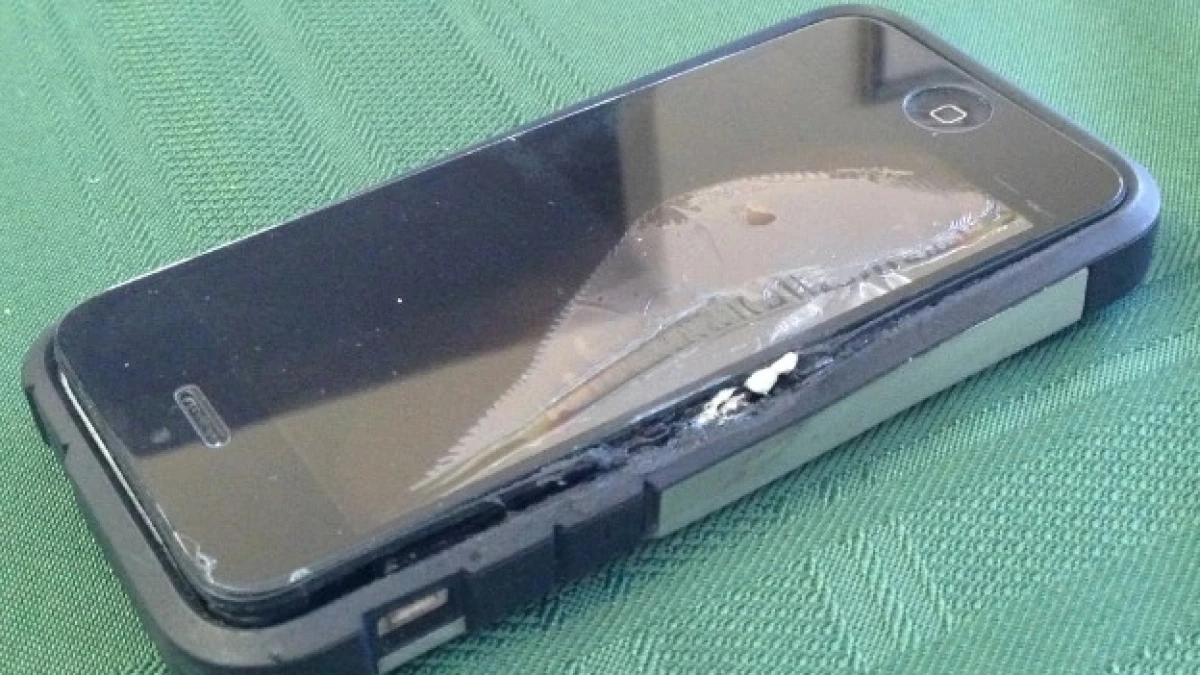 iphone quemado