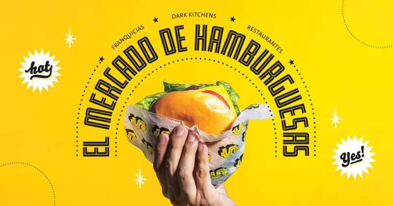 ¿Cómo ha crecido la oferta de hamburguesas en México desde la década de los 80?