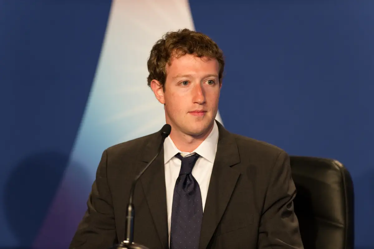 Mark Zuckerberg en Deauville, Francia