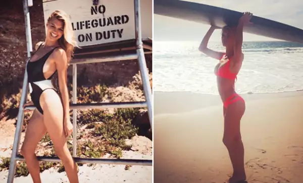 Además del modelaje, tiene pasión por los deportes.