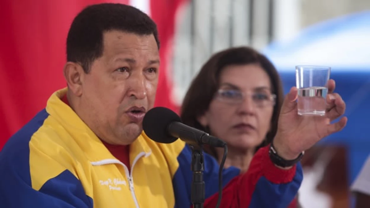 Hugo Chavez conmemora el Día Mundial del Agua