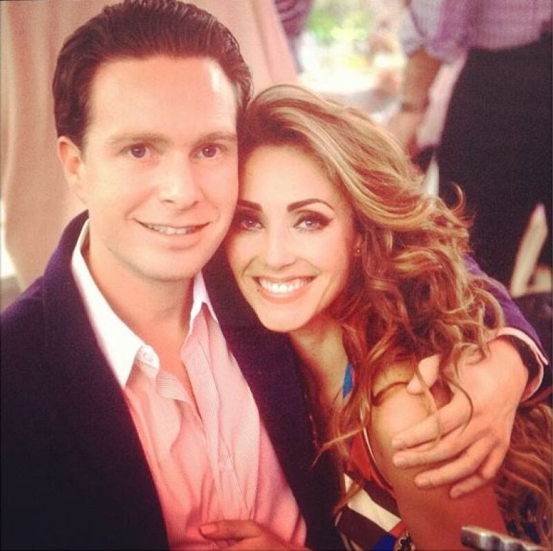 Anahí y Manuel Velasco.