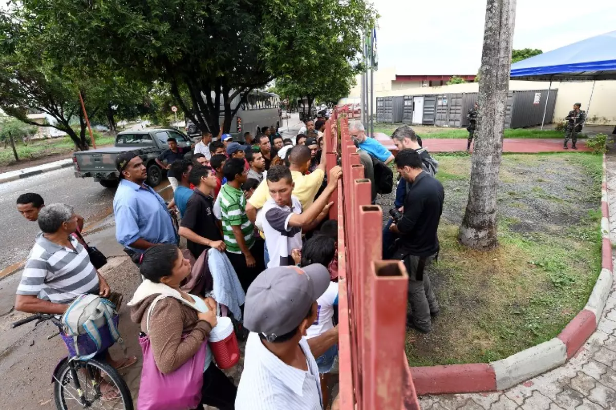 Venezuela Brasil frontera migrantes