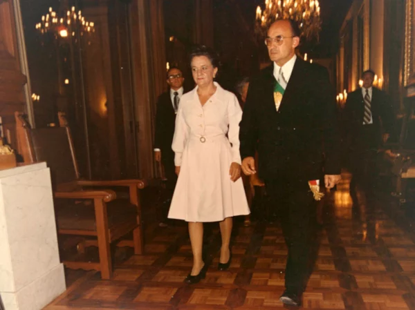 María Esther Zuno Arce y Luis Echeverría Álvarez