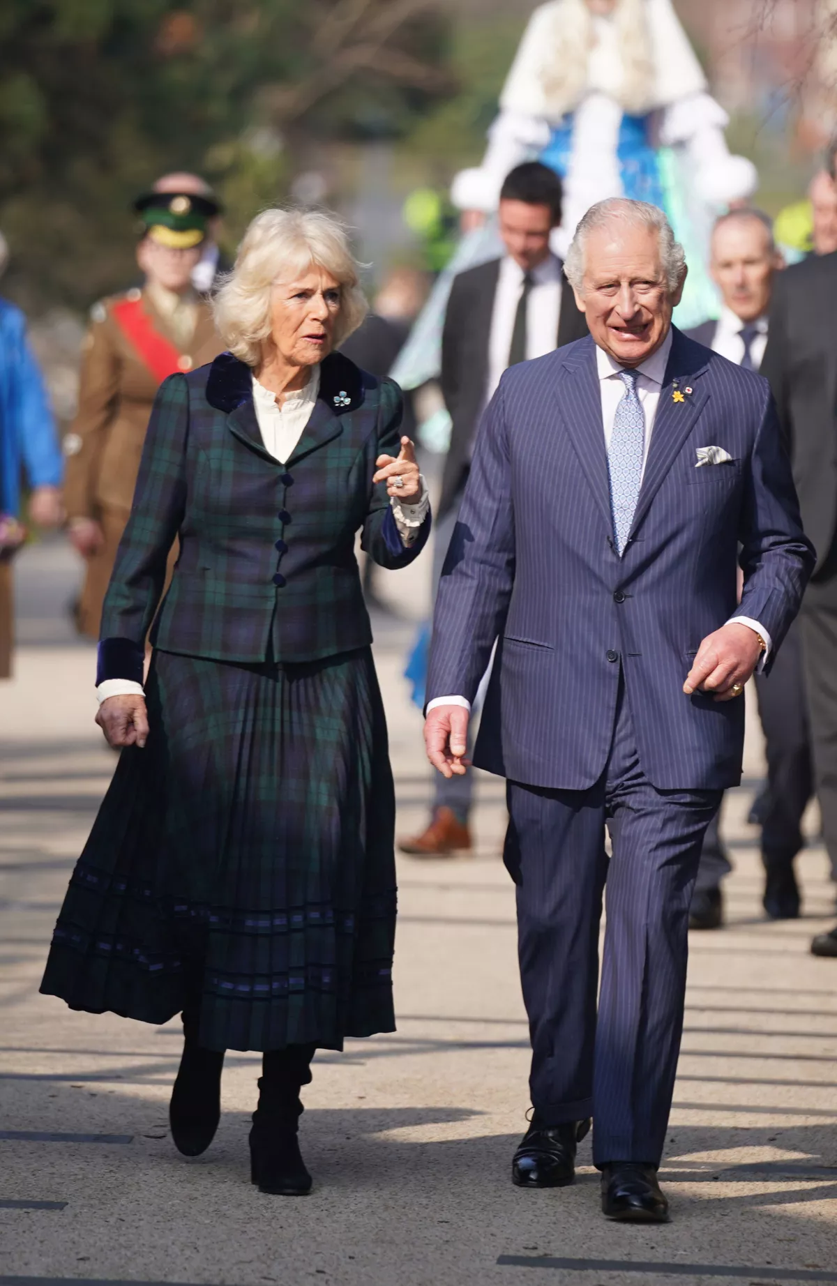 The Prince Of Wales And Duchess Of Cornwall Visit Northern Ireland - Day 2