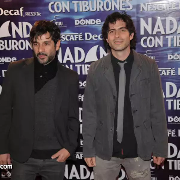 Miguel Rodarte junto a Osvaldo Benavides.