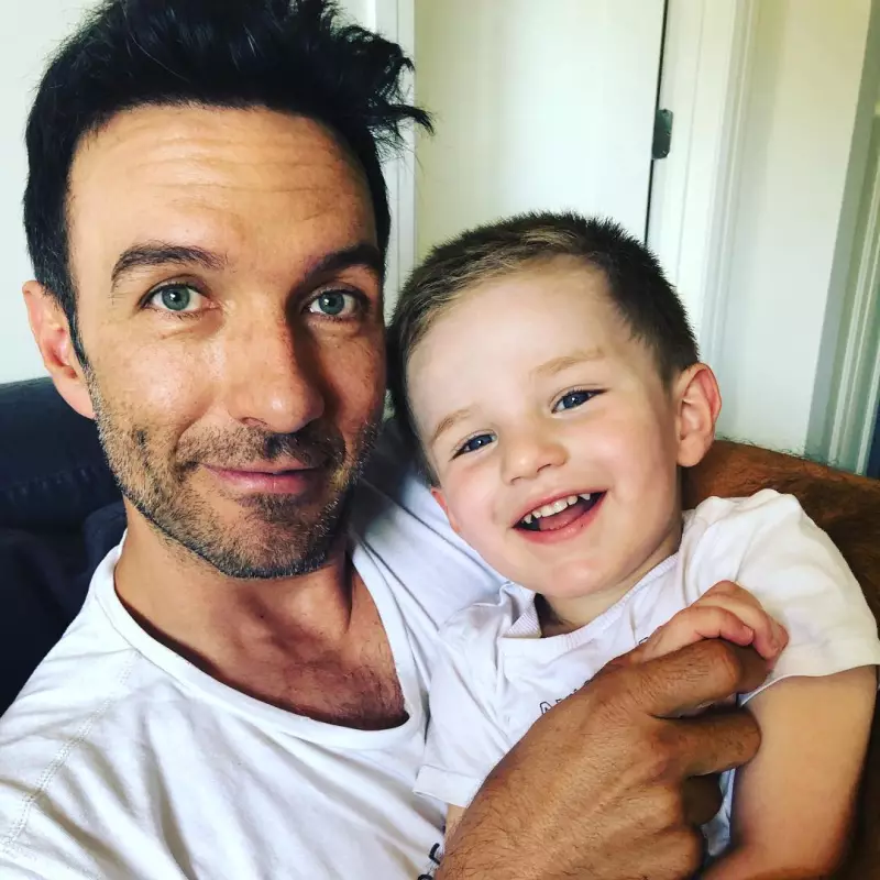 Leonardo de Lozanne y su bebé Andrés
