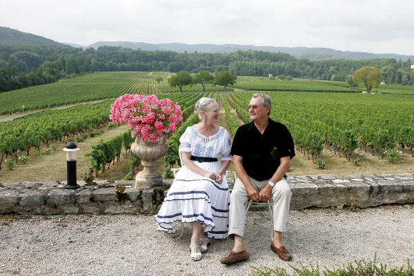 DANISH ROYALS AT THE CHATEAU DE CAYX, CAHORS, FRANCE - 11 AUG 2005