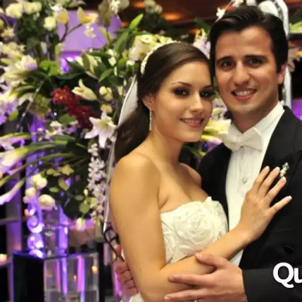 Boda de Gerardo de la Garza y Giselle Saenz