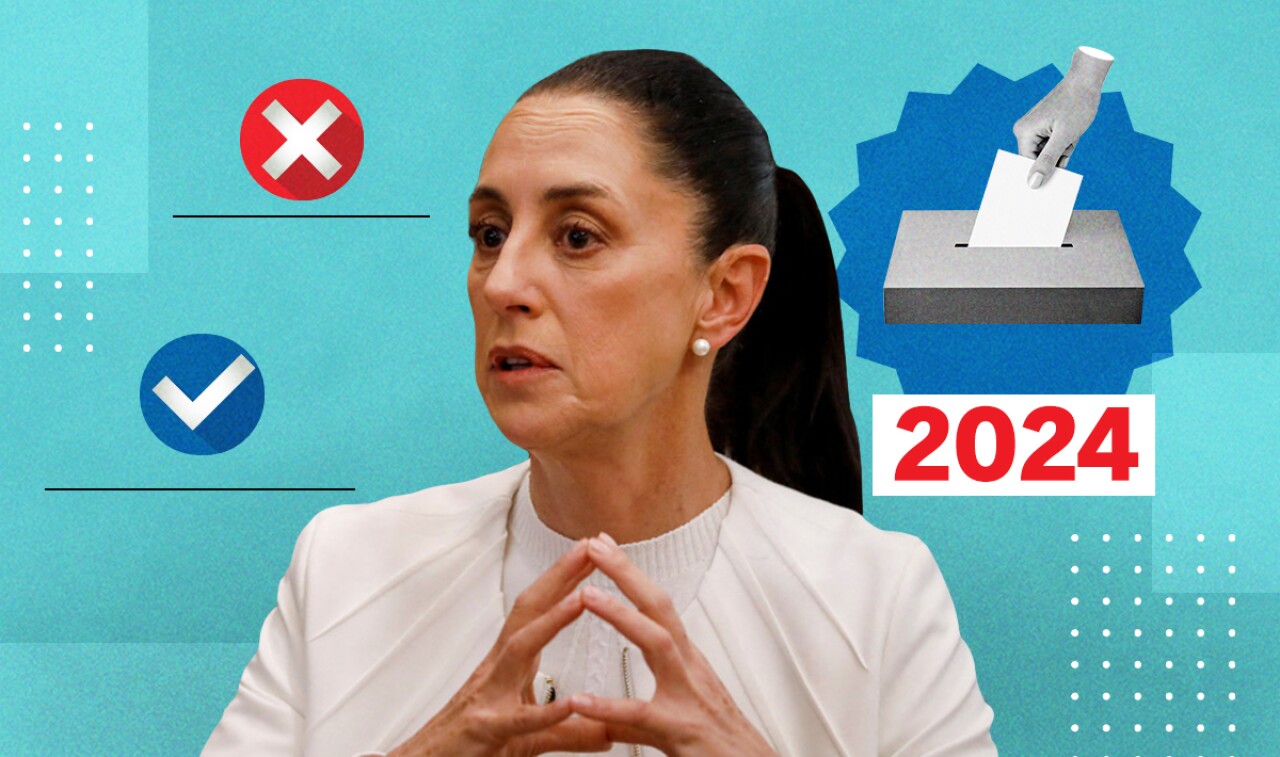 Claudia Sheinbaum leads polls and sanctions towards 2024