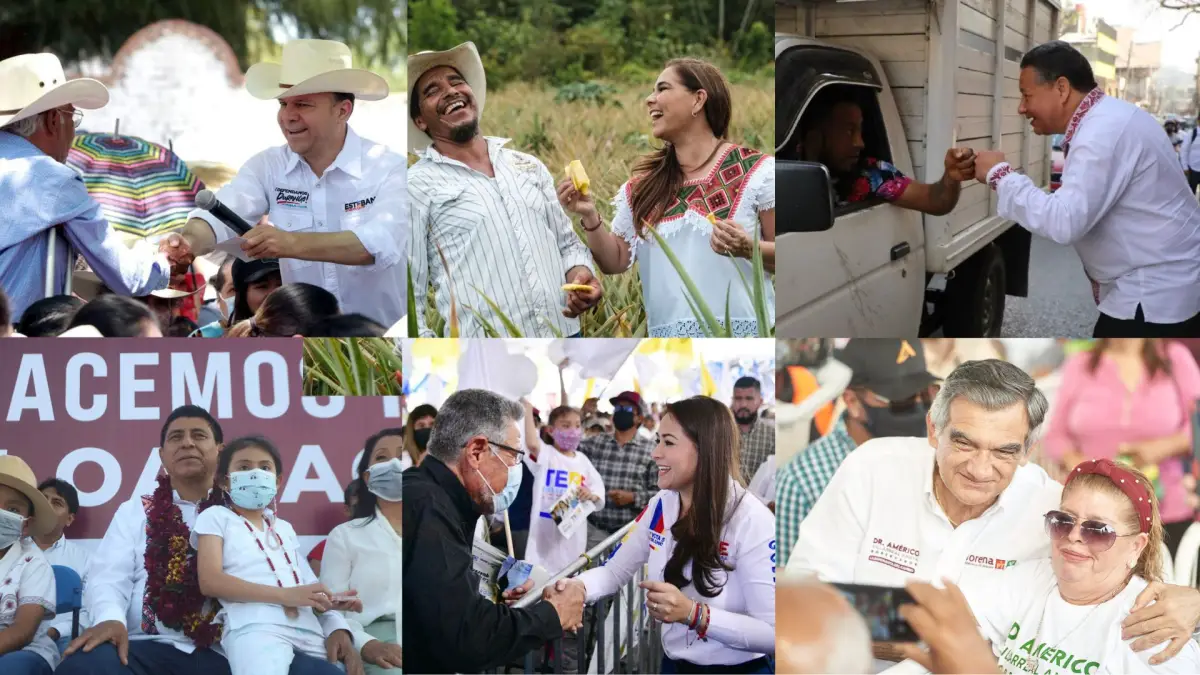 Gobernadores ganadores en las elecciones de 2022