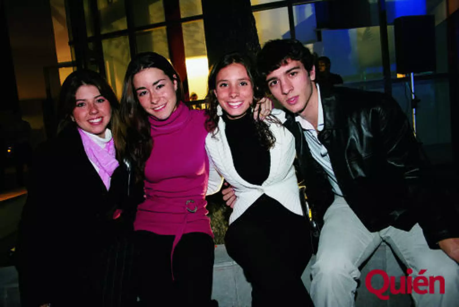 Daniela Flores, Luli Arizaleta, Fabiola Gutiérrez, Ricardo Gallego