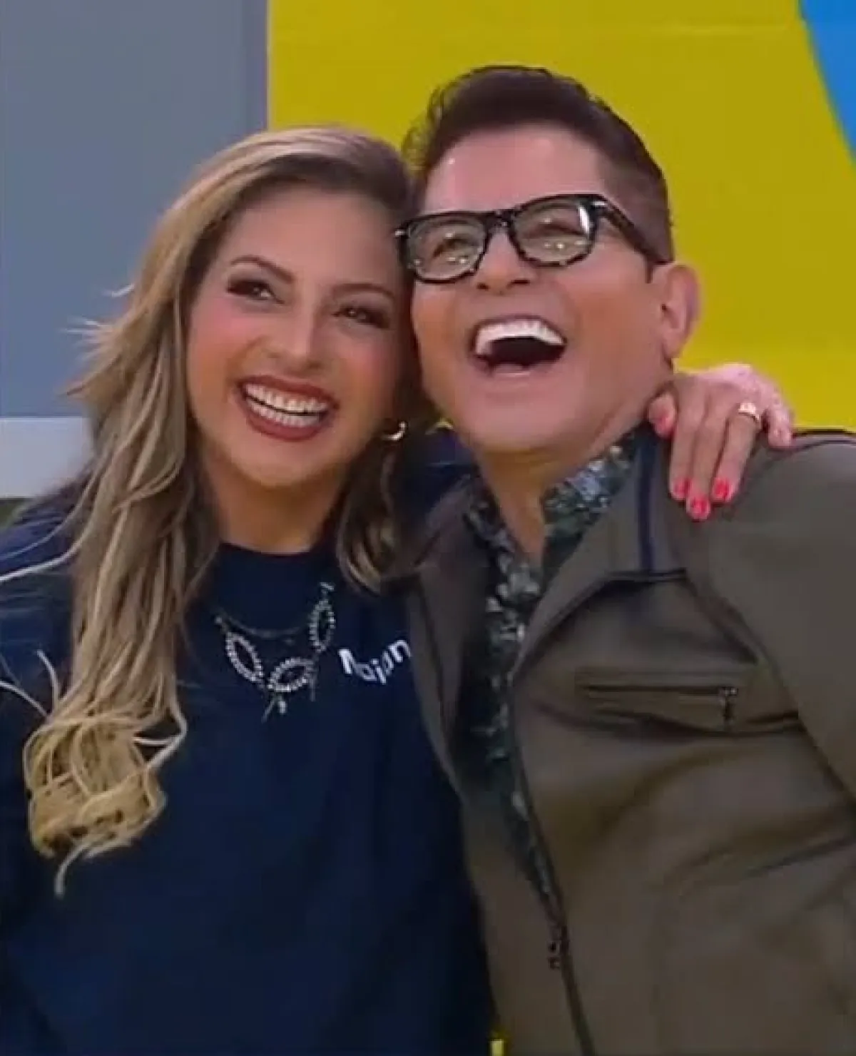 Mariana Ochoa y Ernesto Laguardia