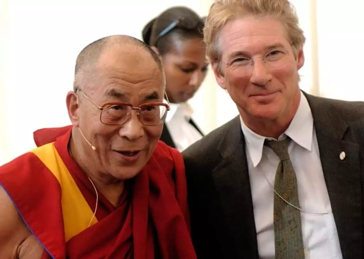 Richard Gere y el Dalai Lama se han encontrado en distintas ocasiones por el gran aporte que hace el actor con el Tíbet.