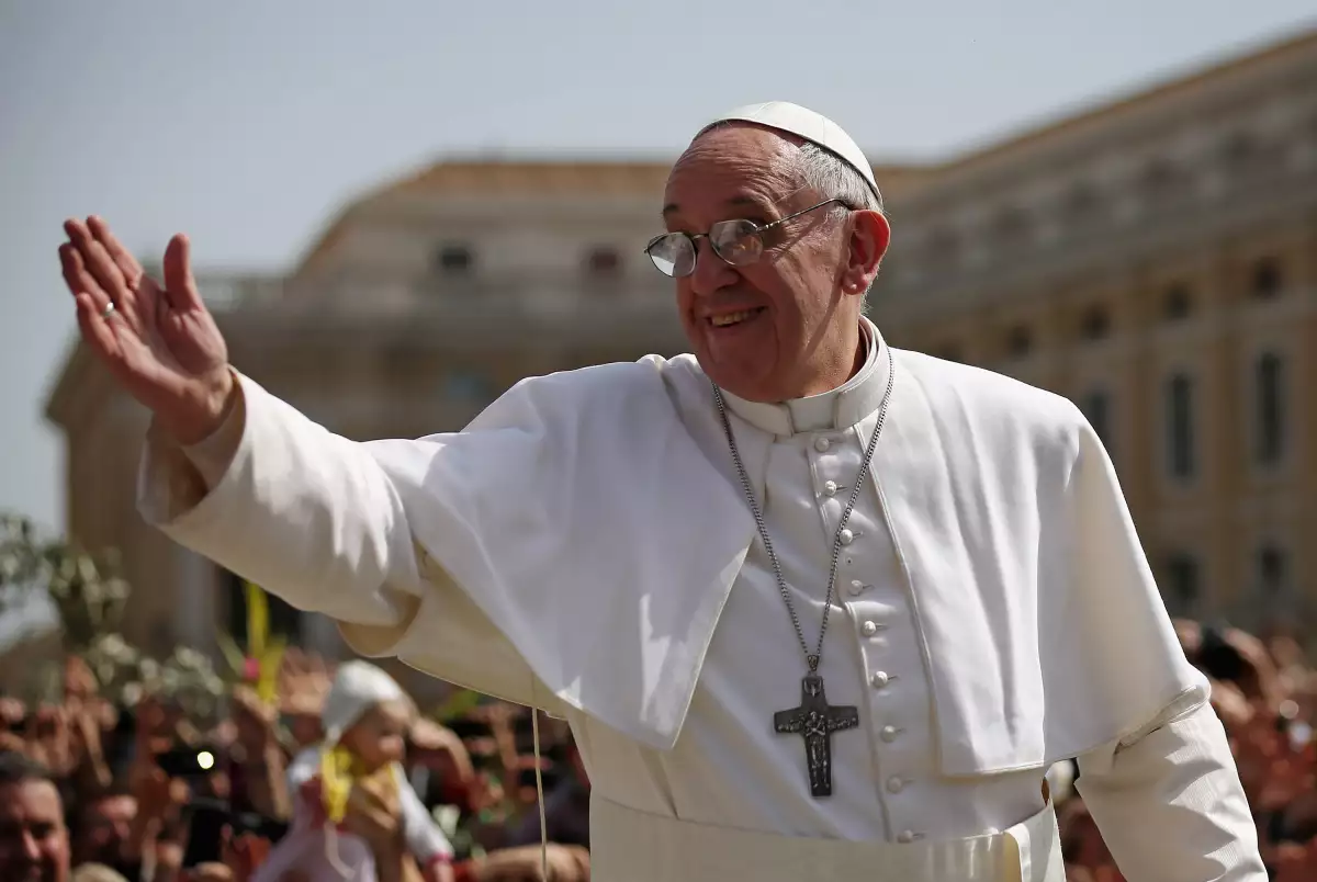 Pope Francis Conducts The Palm Sunday Celebrations In St Peter's Square