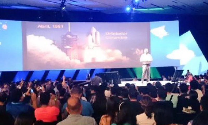 El astronauta mexicano dijo que fue el primero en llevar los tacos al espacio (Foto: Gabriela Chávez)