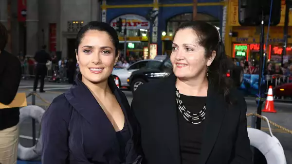 Diana Jiménez Medina y Salma Hayek