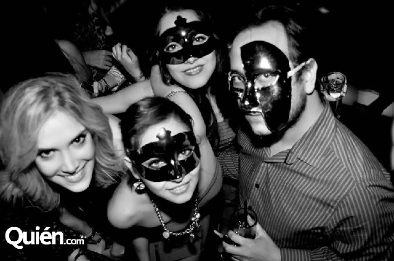 Marisa González,Anna Serrano,Lucy Villaescusa,Mari González y El Chulo Salinas