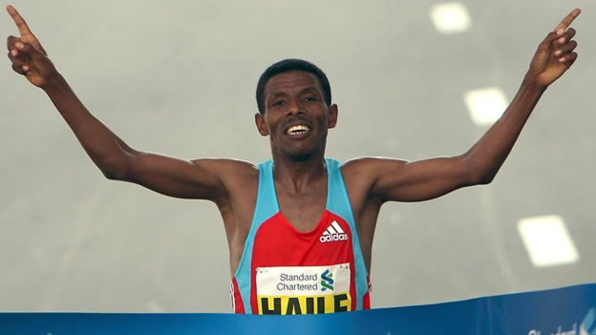 Haile Gebrselassie gana una competencia